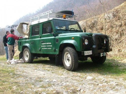 Prova Land Rover 110 08.04.2006